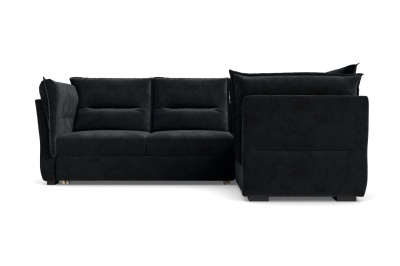 Диван-кровать, набор 2, ткань Сенсей Black Onyx