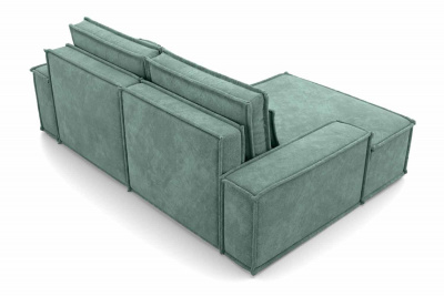 Угловой диван-кровать, набор 350, ткань Монро Mineral Blue