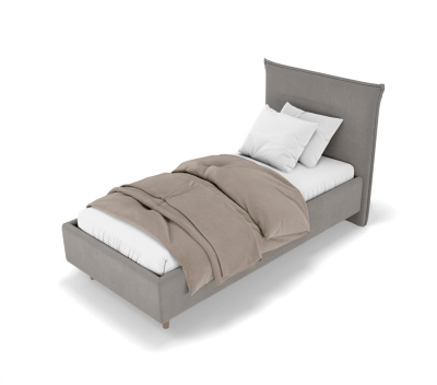 Спальное место 90х200, с подъемным механизмом, ткань Ultra Grey