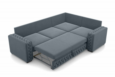 Угловой диван-кровать, набор 2, ткань Инфинити Grey