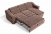 Диван-кровать, набор 3, ткань Велюр Lambre 03