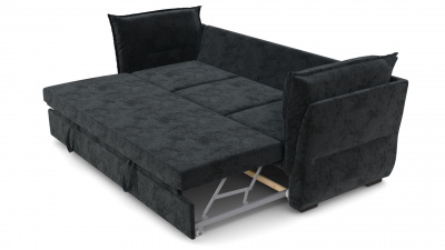 Диван-кровать, набор Д3, ткань Сенсей Black Onyx