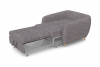 Диван-кровать, ширина 80 см, ткань Женева Steel
