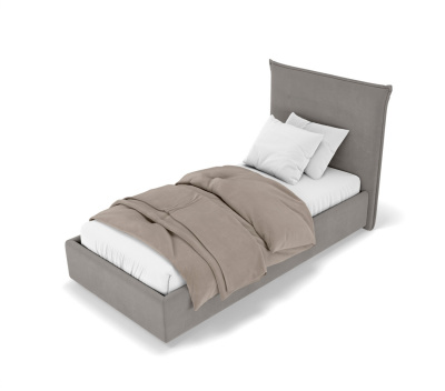 Спальное место 90х200, без подъемного механизма, ткань Ultra Grey