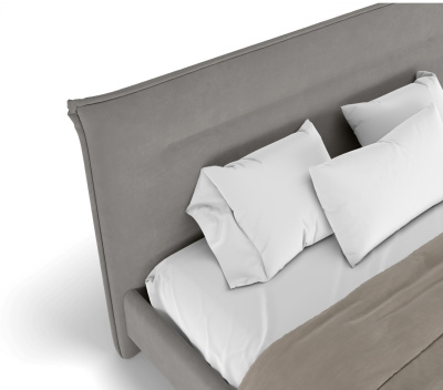 Спальное место 180х200, с подъемным механизмом, ткань Ultra Grey